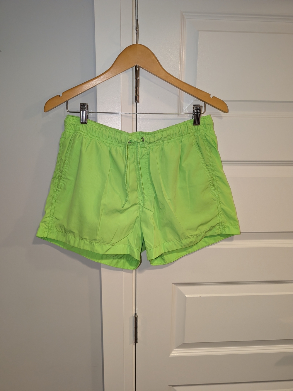 H&M Neon Lime Men's Swim Trunks